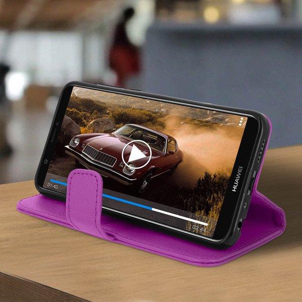 Avizar  Flip Bookcover Huawei P Smart Violett 