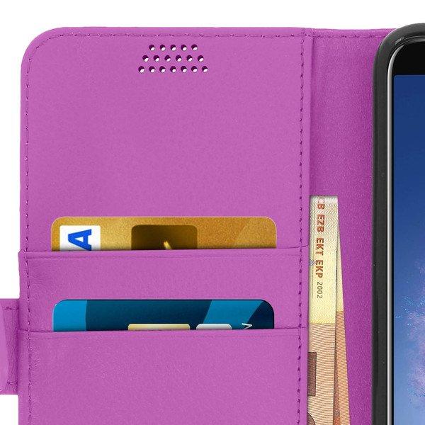 Avizar  Flip Bookcover Huawei P Smart Violett 