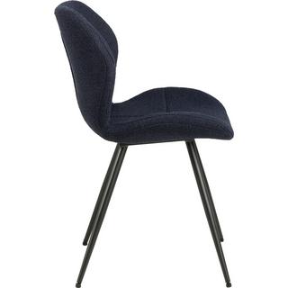 mutoni Chaise de salle à manger Selve bleu foncé (1 pièce)  