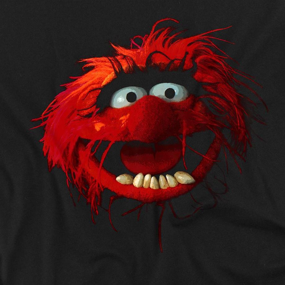 The Muppets  T-ShirtMotif Animal Motiftyle Visage 