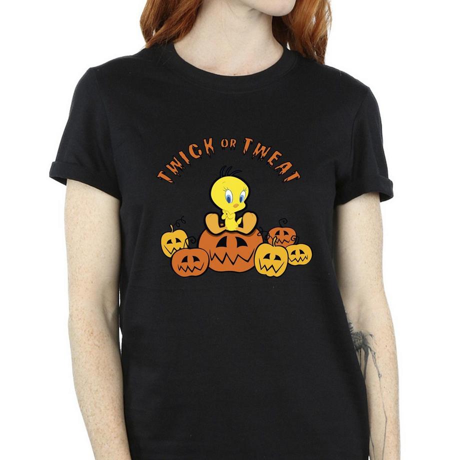 LOONEY TUNES Twick Or Tweat T-Shirt Imprimé  