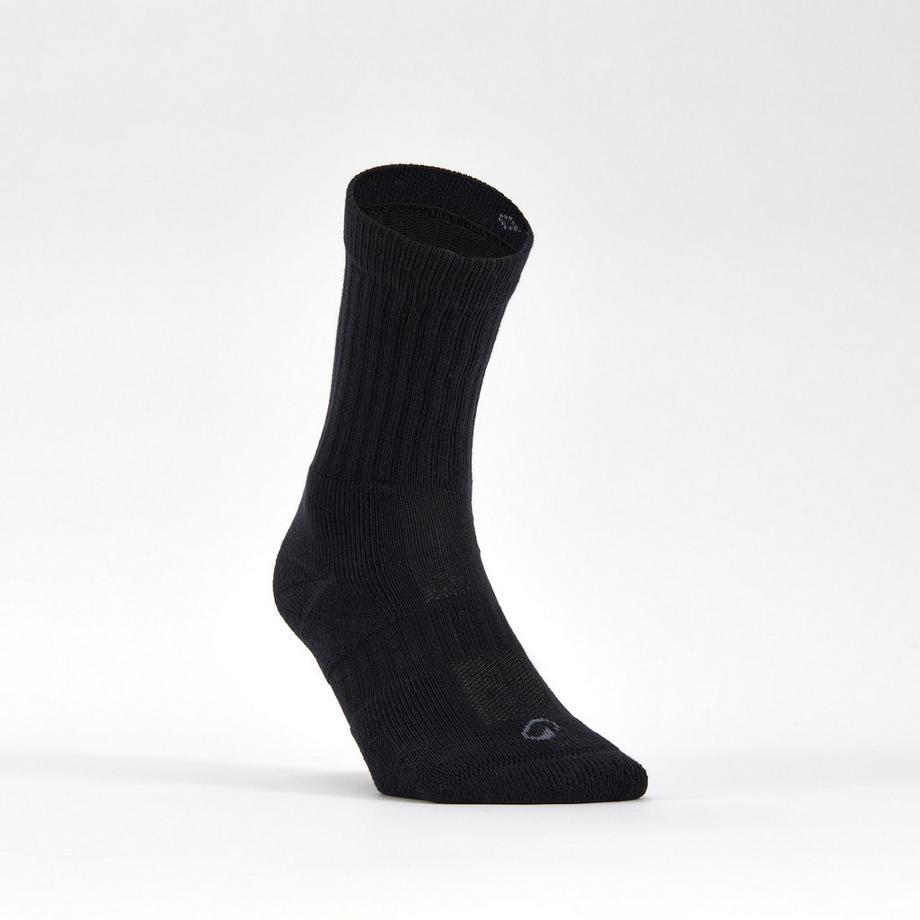 DECATHLON Calze da tennis alte 3 paia  