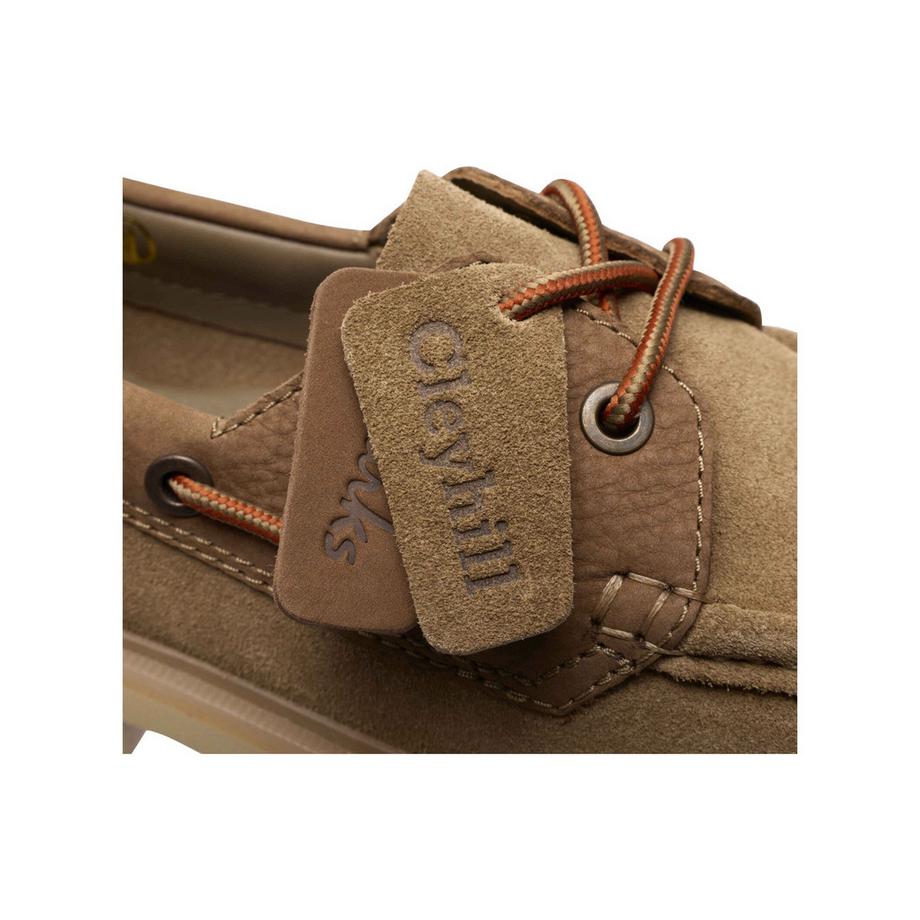 Clarks Cleyhill Boat Derbies avec Semelle Profilée  