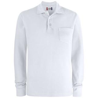 Clique Langarm Poloshirt  
