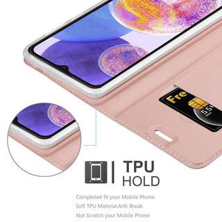 Cadorabo  Housse compatible avec Samsung Galaxy A23 4G / 5G - Coque de protection avec fermeture magnétique, fonction de support et compartiment pour carte 