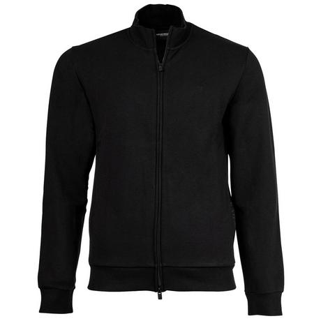 EMPORIO ARMANI Basic Terry Bequem sitzend Sweatjacke  