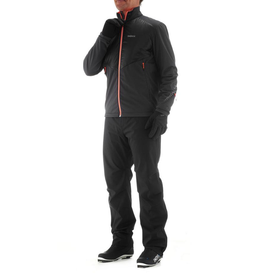 INOVIK  Surpantalon homme ski de fond polyester 
