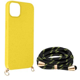 Avizar  Coque Cordon iPhone 15 Plus Jaune 