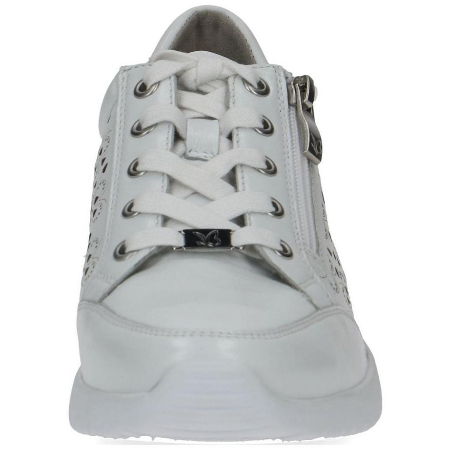 CAPRICE Sneaker traforata con cerniera laterale  