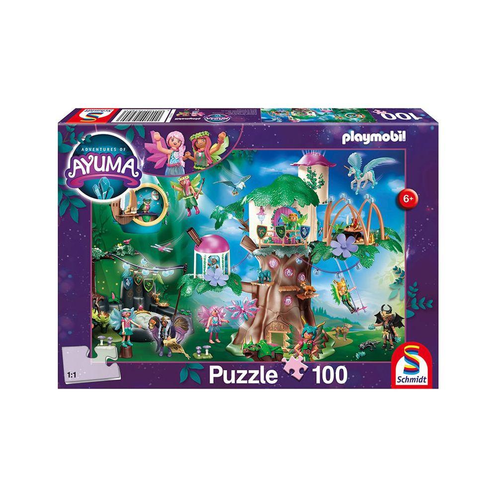 Schmidt  Puzzle Ayuma der magische Feenwald (100Teile) 