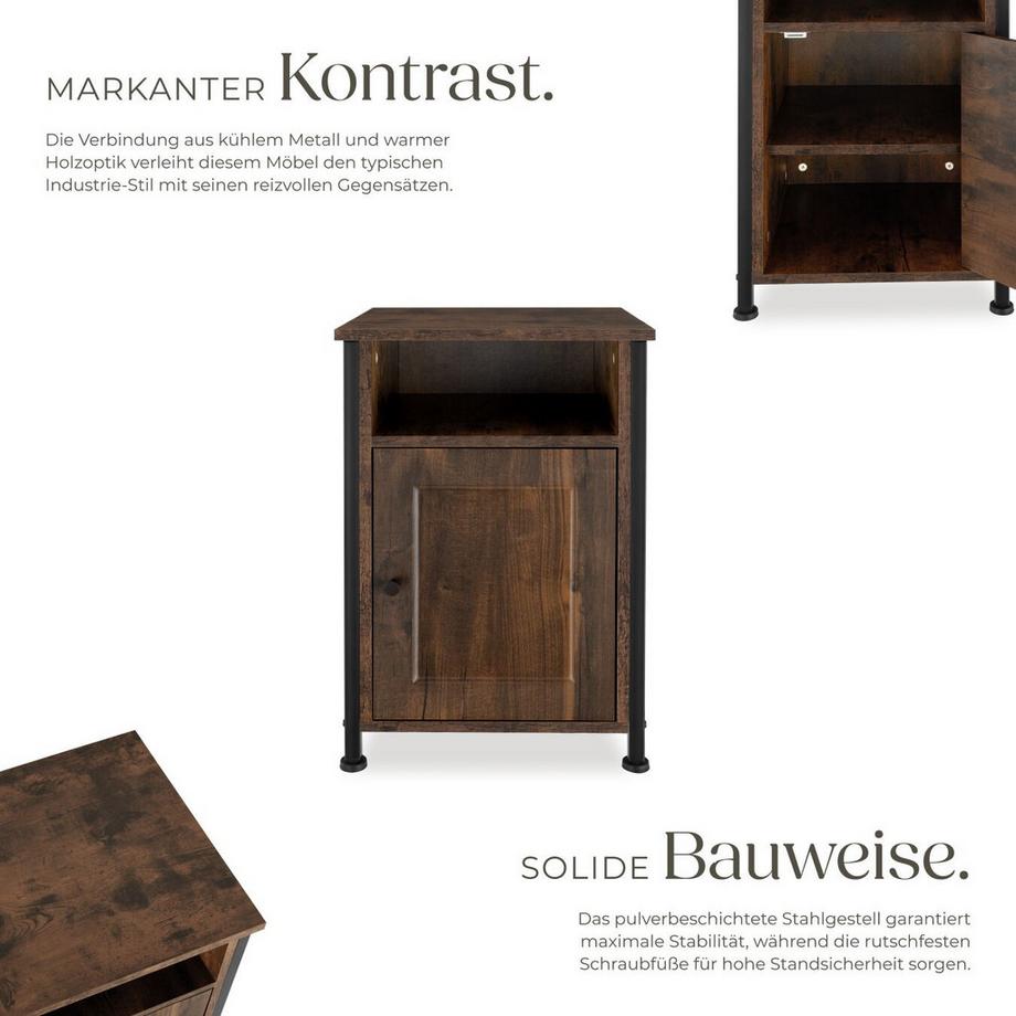 Tectake Nachttisch Blackburn  