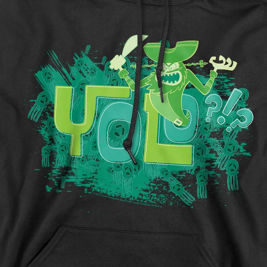 Nickelodeon Yolo?!? Felpa Con Cappuccio  