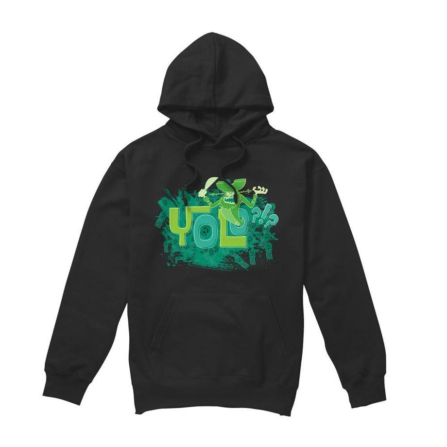 Yolo?!? Felpa Con Cappuccio