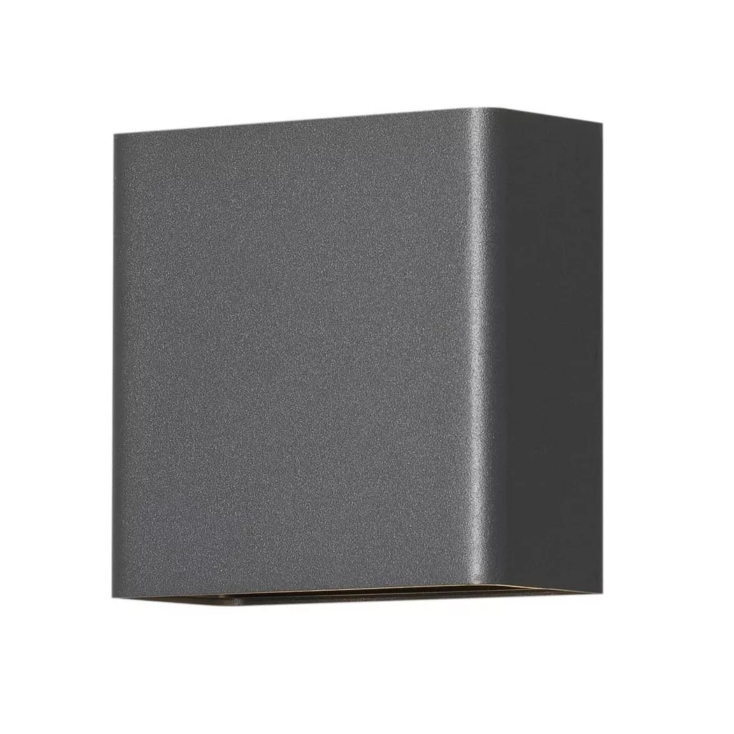 Konstsmide – Wandleuchte aluminium, One Size, Grau