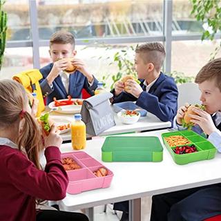 Alopini Boîte à lunch étanche pour enfants, boîte à pain, boîte à goûter, parfaite pour l'école, le jardin d'enfants et les sorties.  