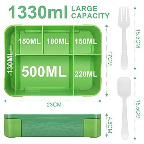 Alopini Boîte à lunch étanche pour enfants, boîte à pain, boîte à goûter, parfaite pour l'école, le jardin d'enfants et les sorties.  