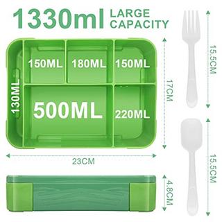 Alopini Boîte à lunch étanche pour enfants, boîte à pain, boîte à goûter, parfaite pour l'école, le jardin d'enfants et les sorties.  