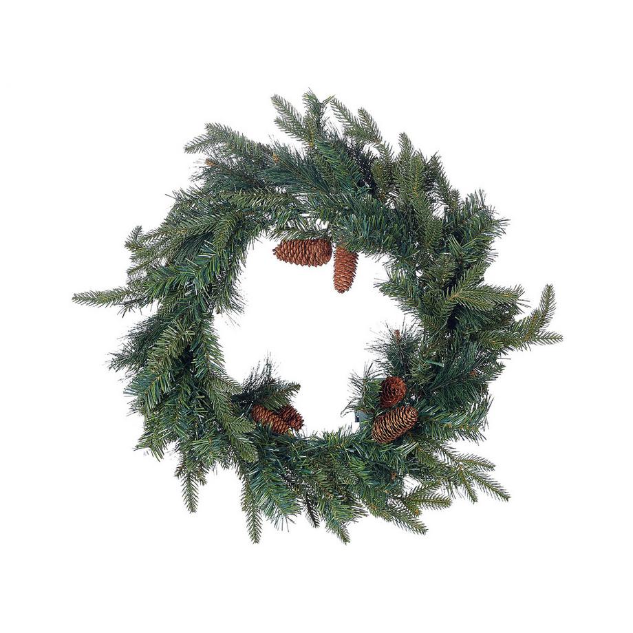 Beliani Weihnachtskranz aus Kunststoff KAMERUN  