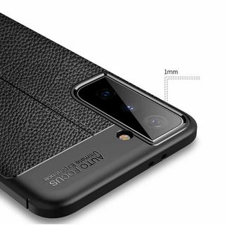 Cadorabo  Housse compatible avec Samsung Galaxy S21 PLUS - Coque de protection en silicone TPU avec application élégante en similicuir 