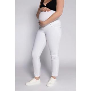 Ulla Popken  Jeggings prémaman dalla vestibilità aderente in cotone biologico 