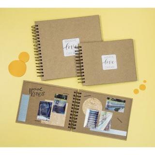 hama Hama Craft album fotografico e portalistino Marrone 80 fogli 10 x 15 Rilegatura a spirale  