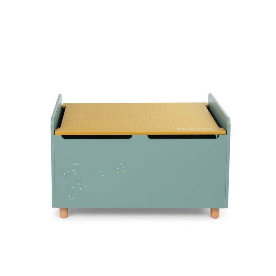 Spielzeugtruhe, Trois petits lapins, Moulin Roty