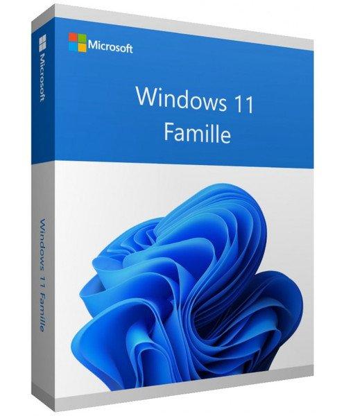 Microsoft  Windows 11 Famille (Home) - 64 bits - Clé licence à télécharger - Livraison rapide 7/7j 
