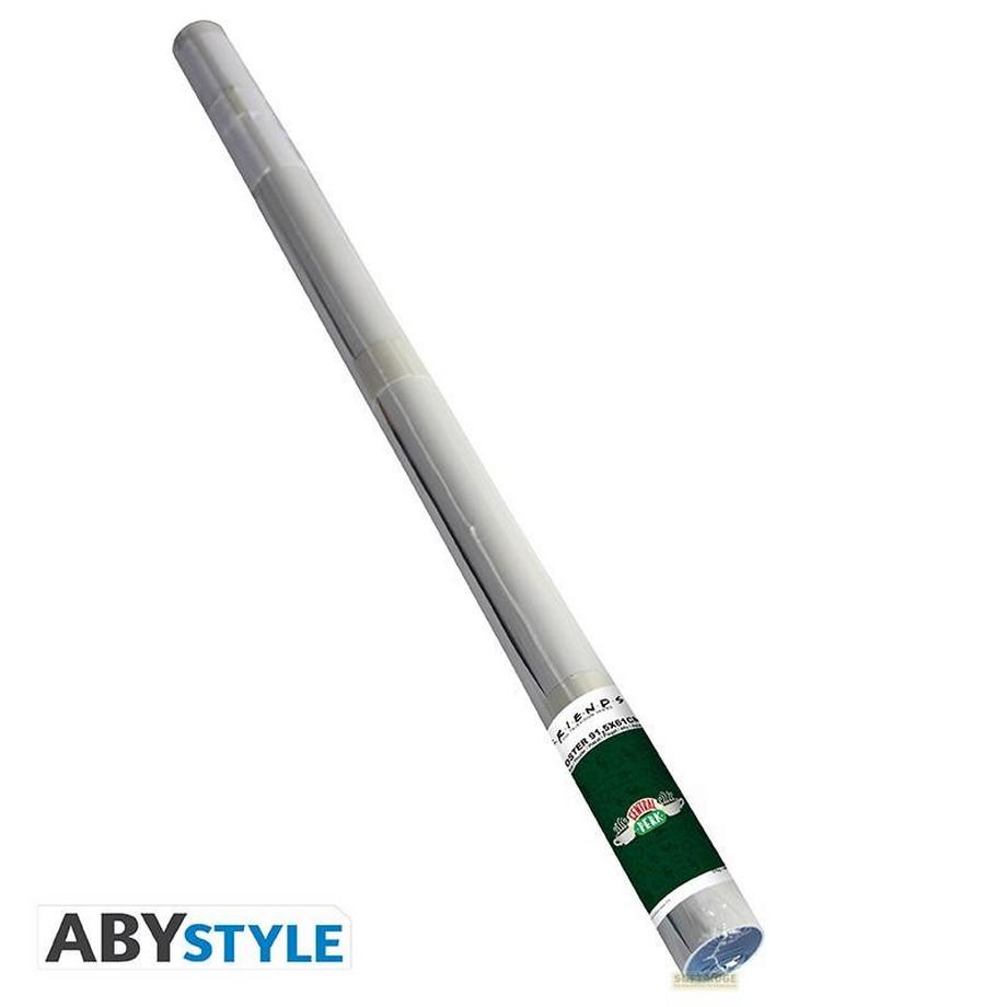 Abystyle Poster - Gerollt und mit Folie versehen - Friends - Central Perk  
