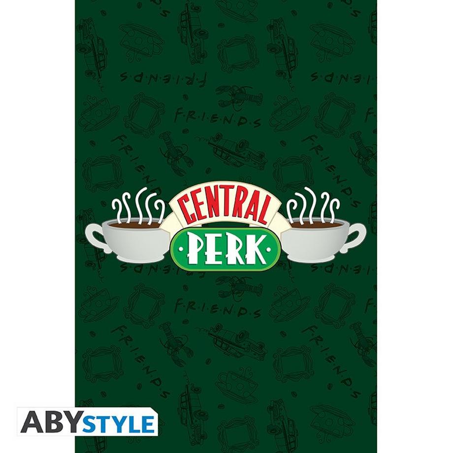 Abystyle Poster - Roulé et filmé - Friends - Central Perk  