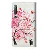 Cover-Discount  Xiaomi Mi 10 / Mi 10 Pro - Etui sac en cuir effet paillettes arbre Weiss