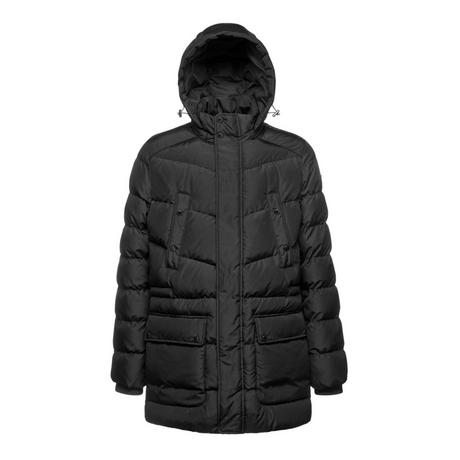 GEOX  lange daunenjacke mit kapuze leitan 