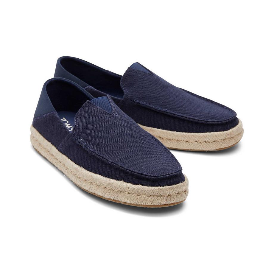 TOMS Alonso Rope Heritage Loafer Espadrilles  