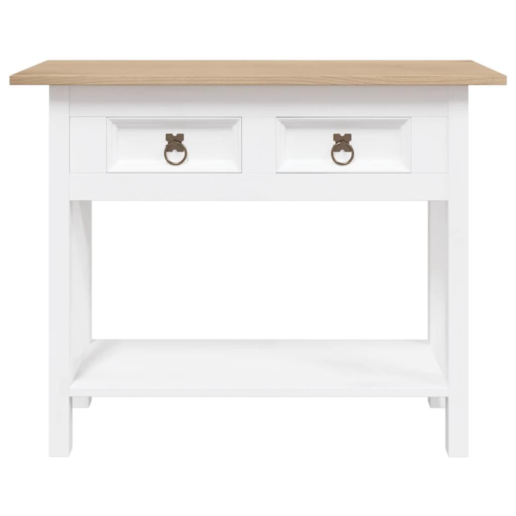 VidaXL Table console bois de pin  