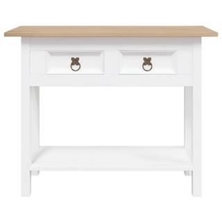 VidaXL Table console bois de pin  