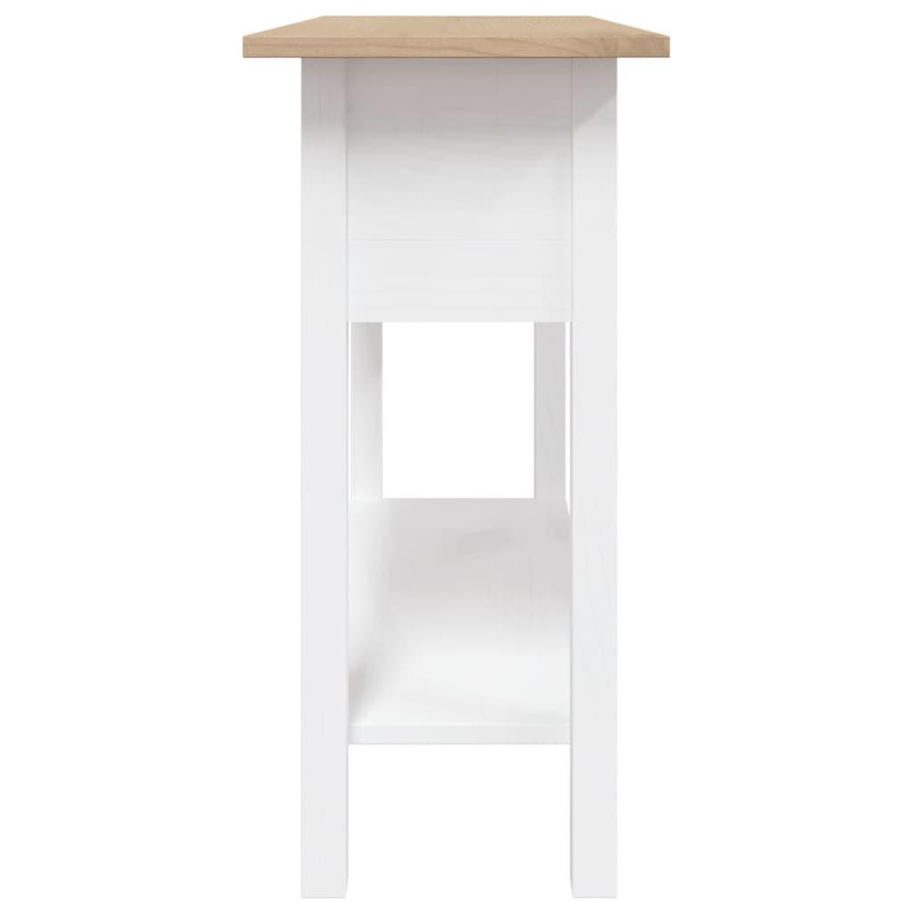 VidaXL Table console bois de pin  