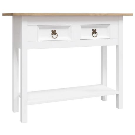 VidaXL Table console bois de pin  