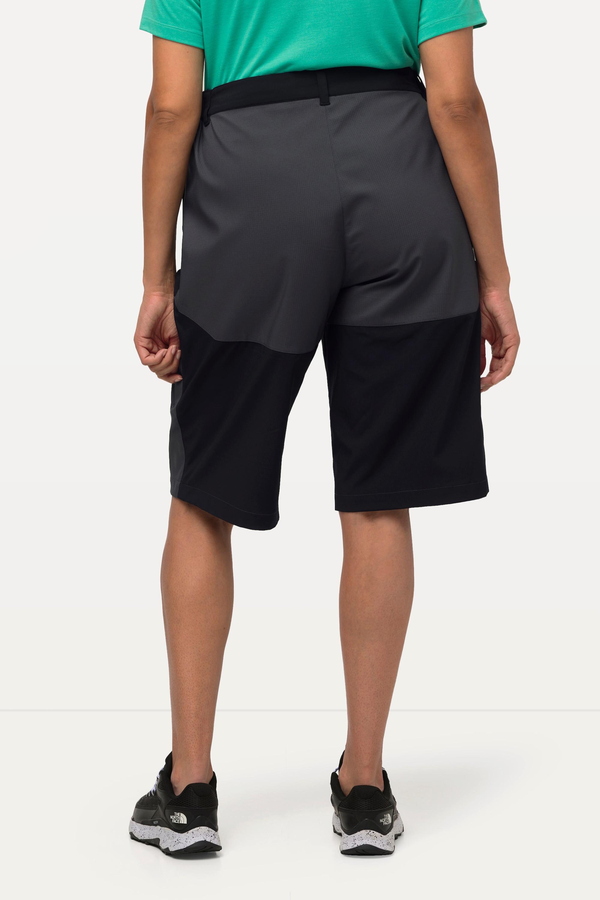 Ulla Popken  Shorts per nordic walking idrorepellenti con tasche con zip 