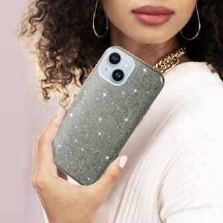 Avizar  Cover Paillette iPhone 14 argento 