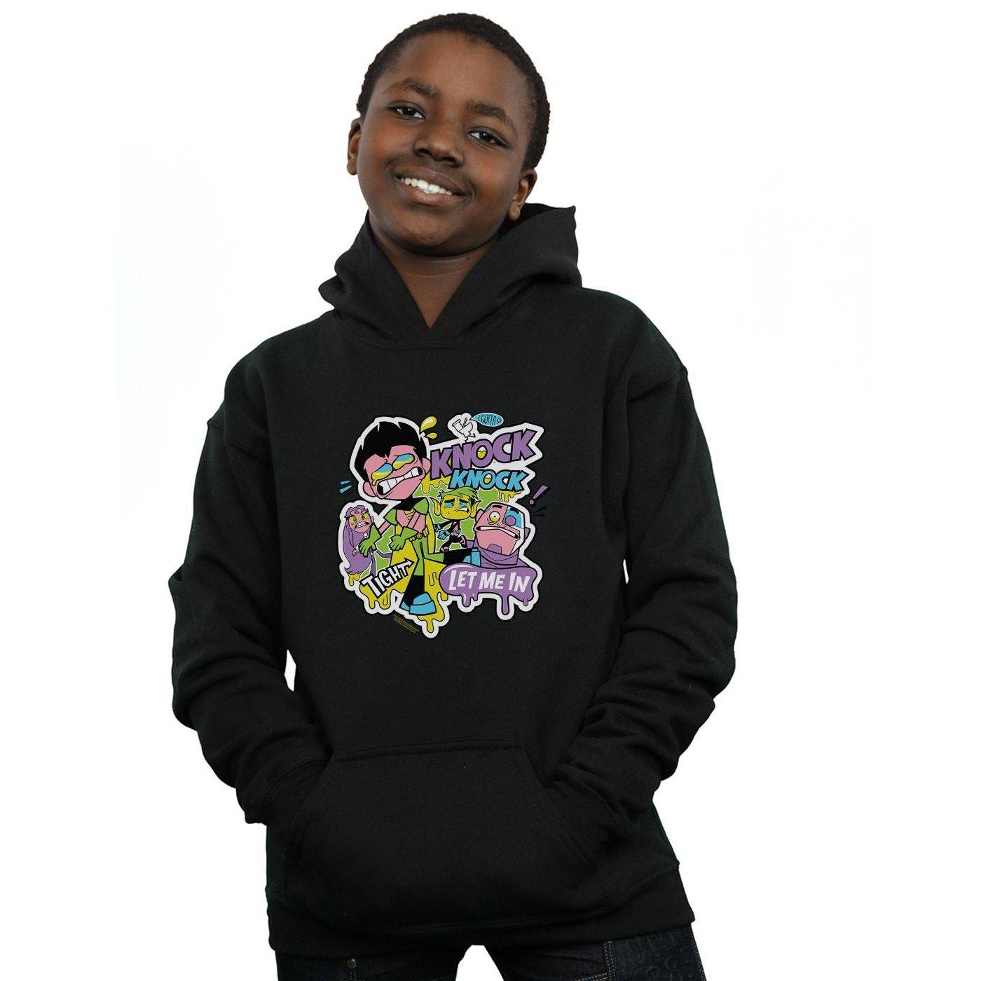 DC COMICS  Sweat à capuche TEEN TITANS GO KNOCK KNOCK 