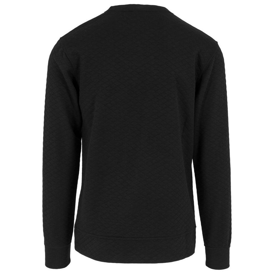 URBAN CLASSICS Quilted Crew Neck T-Shirt  
