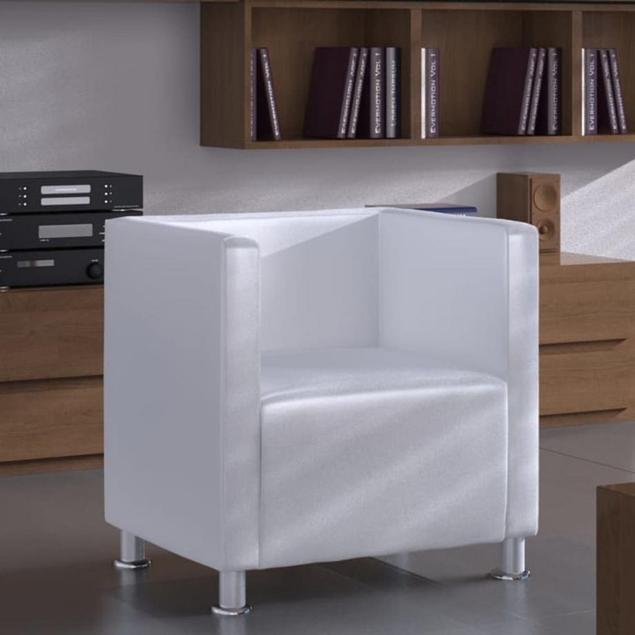 VidaXL Fauteuil cuir artificiel  