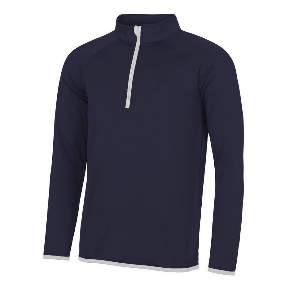 Just Cool Sweatshirt à col zippé