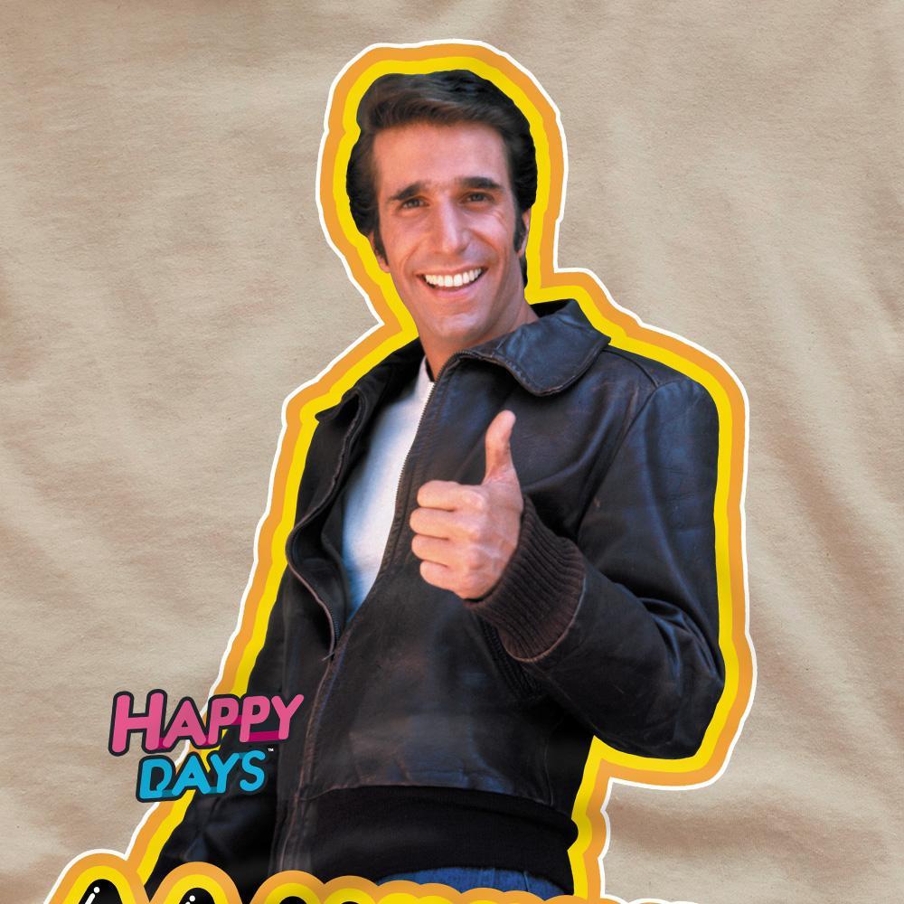 Happy Days Aaayyyyy T-Shirt Stampata  