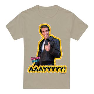 Happy Days Aaayyyyy T-Shirt Stampata  