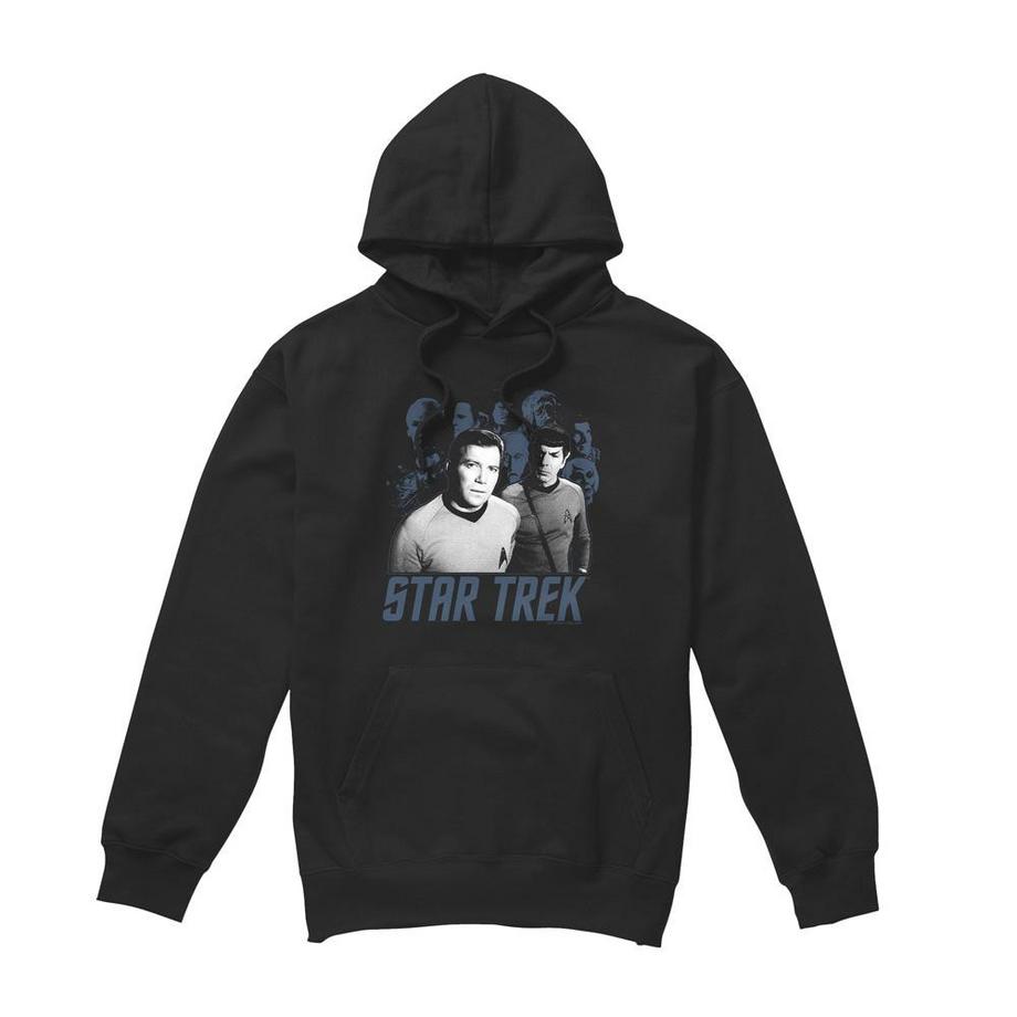 Star Trek Kirk Spock & Company Felpa con cappuccio  