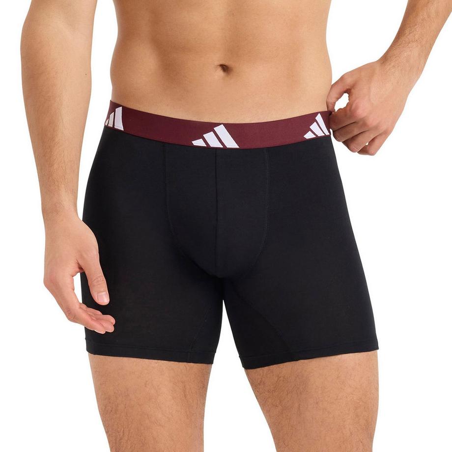 adidas  Boxer Uomini Confezione da 3 Stretch-Boxer Briefs Active Flex Cotton 
