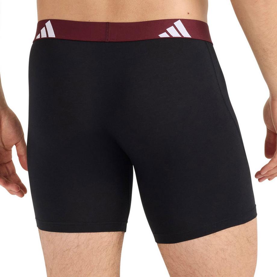 adidas  Boxer Uomini Confezione da 3 Stretch-Boxer Briefs Active Flex Cotton 