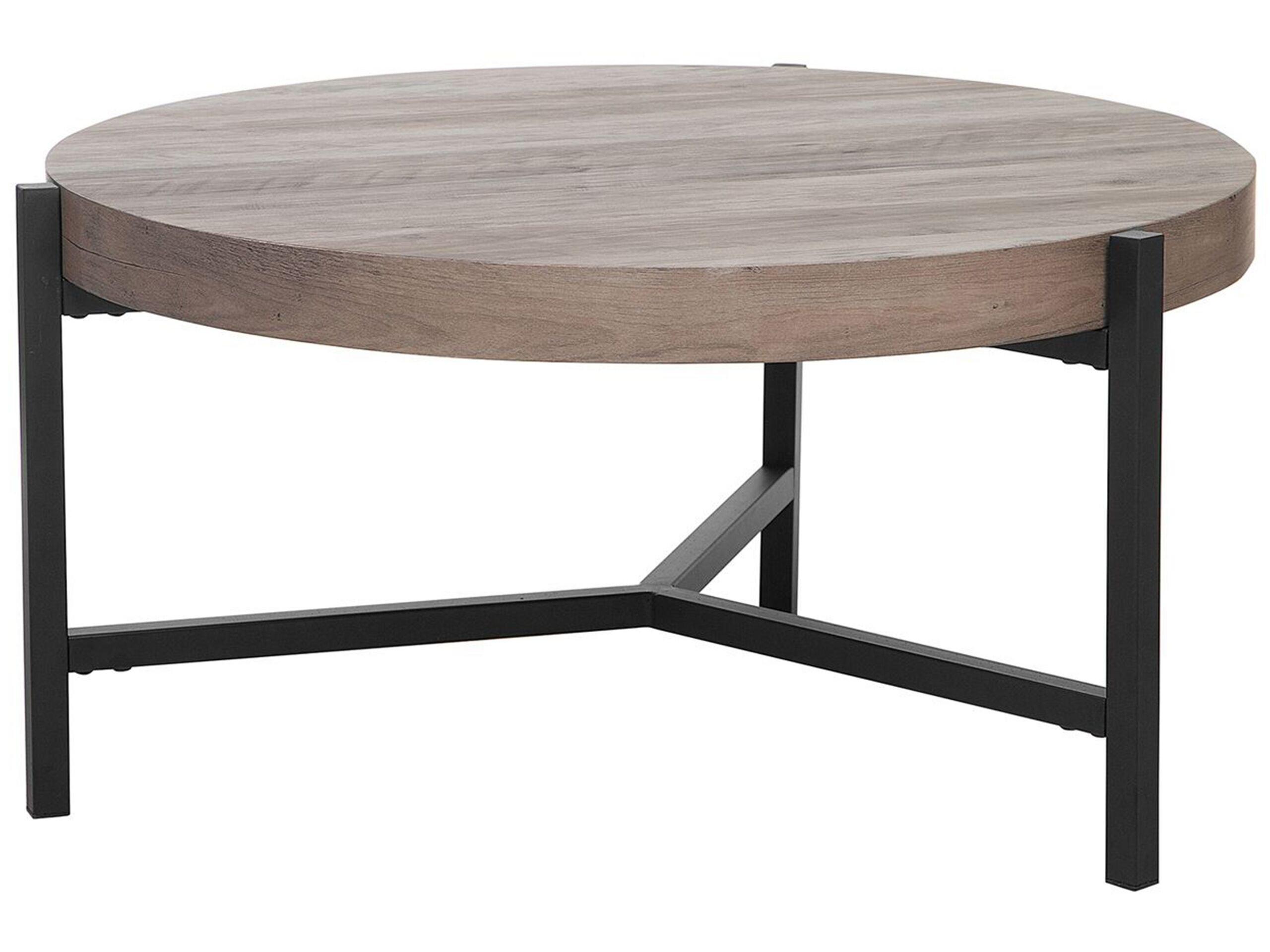 Beliani Table basse en MDF Industriel BONITA  