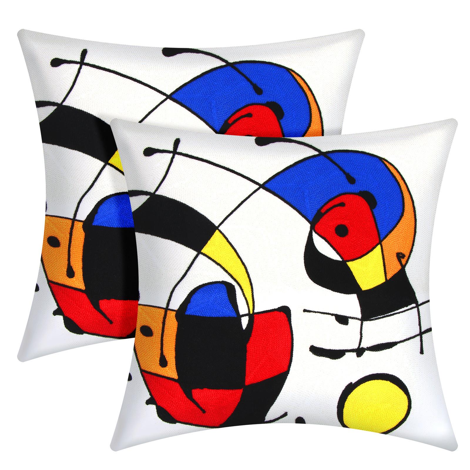 Avizar Lot 2 Housses de Coussin Art Celesta  