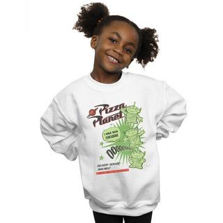 Disney  Toy Story 4 Pizza Planet Little Green Men Sweatshirt 